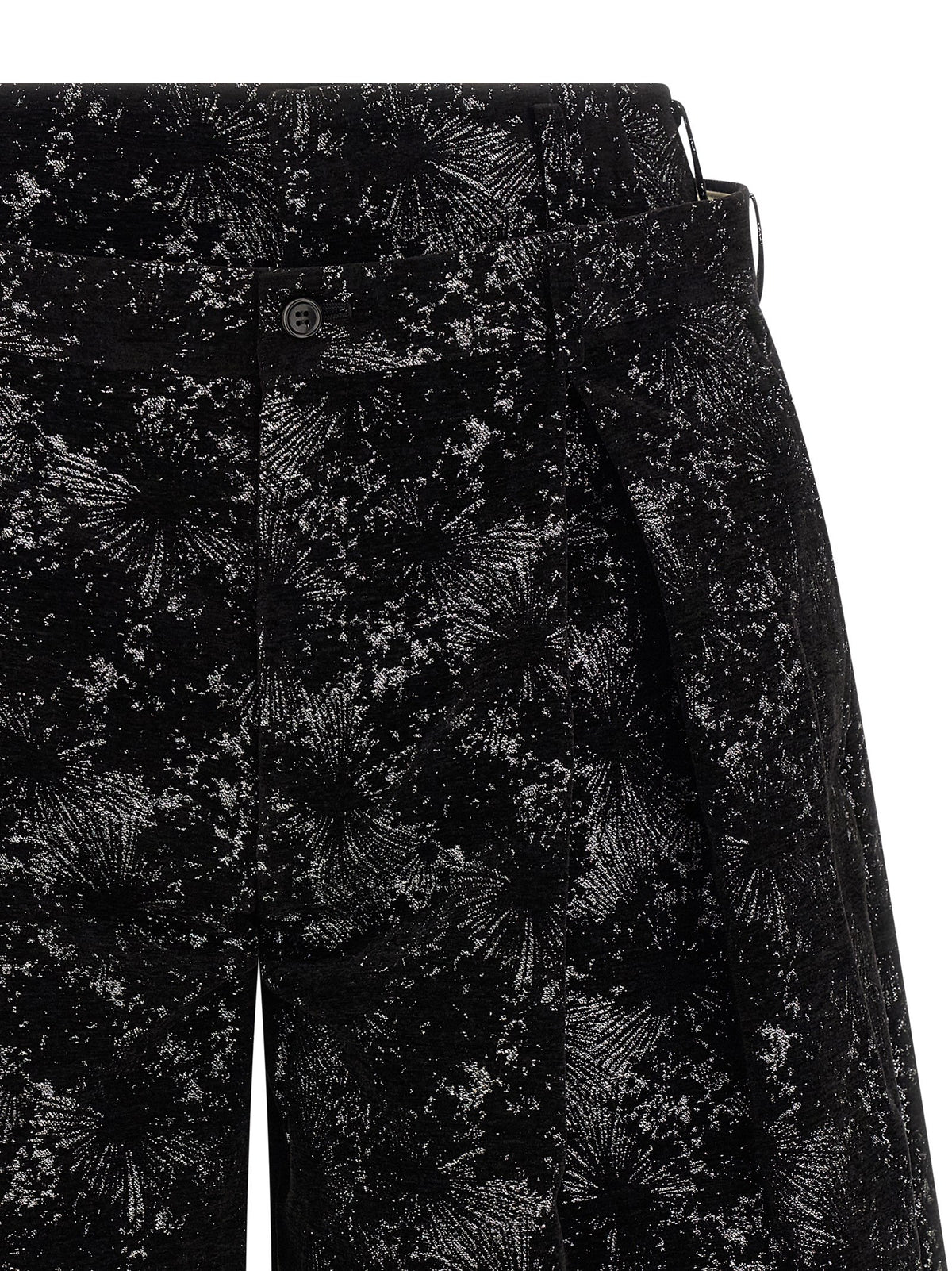 Polyester Homme Plus Bermuda Shorts
