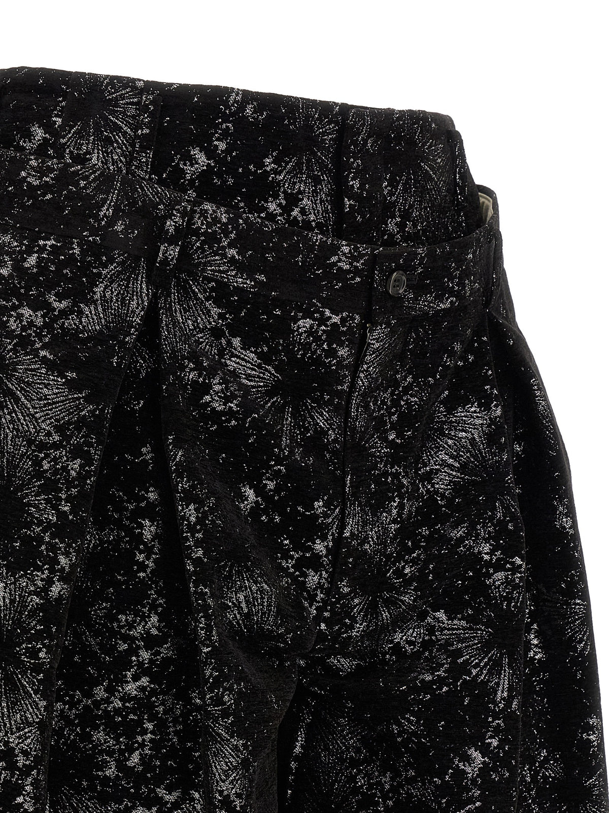 Polyester Homme Plus Bermuda Shorts