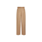 Brown Virgin Wool Trousers