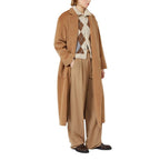 Brown Virgin Wool Trousers