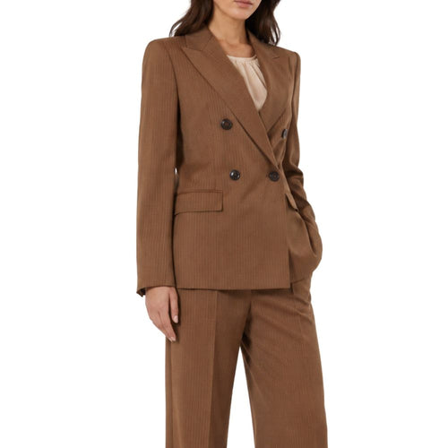 Virgin Wool Double‑Breasted Blazer