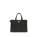 Small Cotswolds Check Grained Calf Leather Tote