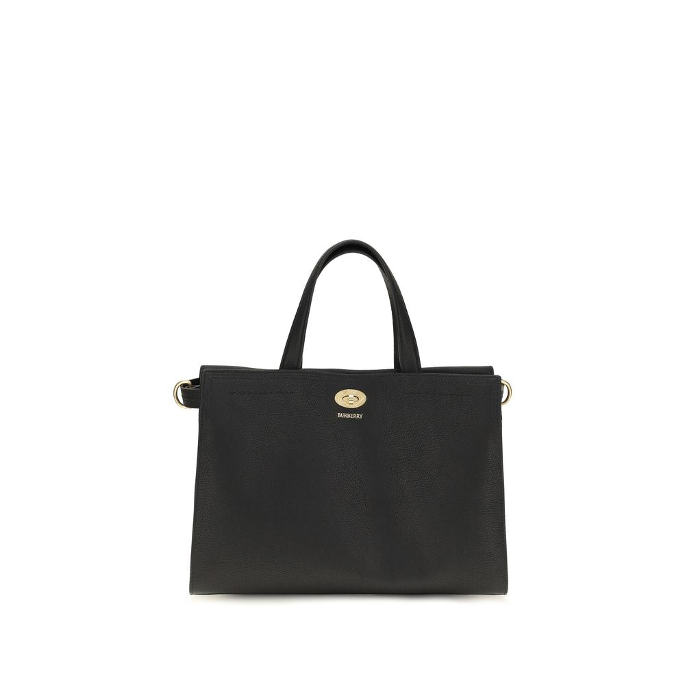 Small Cotswolds Check Grained Calf Leather Tote