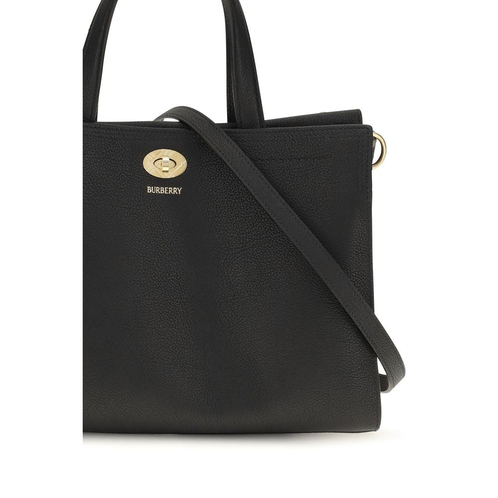 Small Cotswolds Check Grained Calf Leather Tote