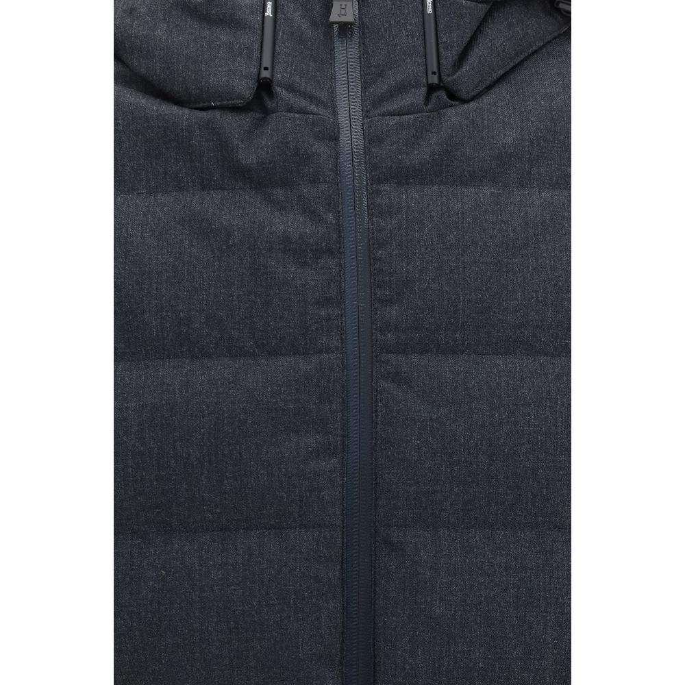 Padded Hooded Overcoat