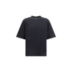 Paper-Effect Jersey Rond Carré T-Shirt
