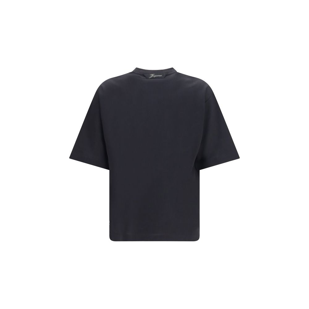 Paper-Effect Jersey Rond Carré T-Shirt