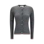 Ribbed Merino Wool Cardigan