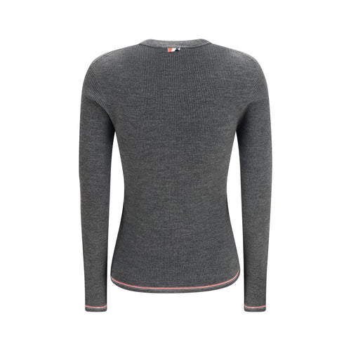 Ribbed Merino Wool Cardigan