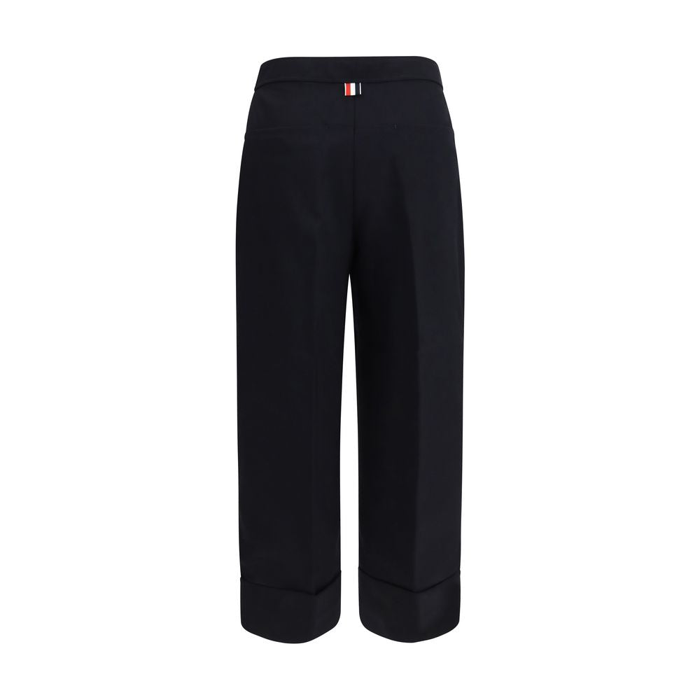 Blue Aries Wool Hopsack Suit Pants