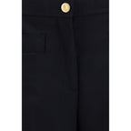 Blue Aries Wool Hopsack Suit Pants