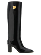 Louis Patent Calf Leather High Boots