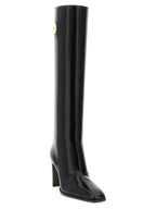 Louis Patent Calf Leather High Boots