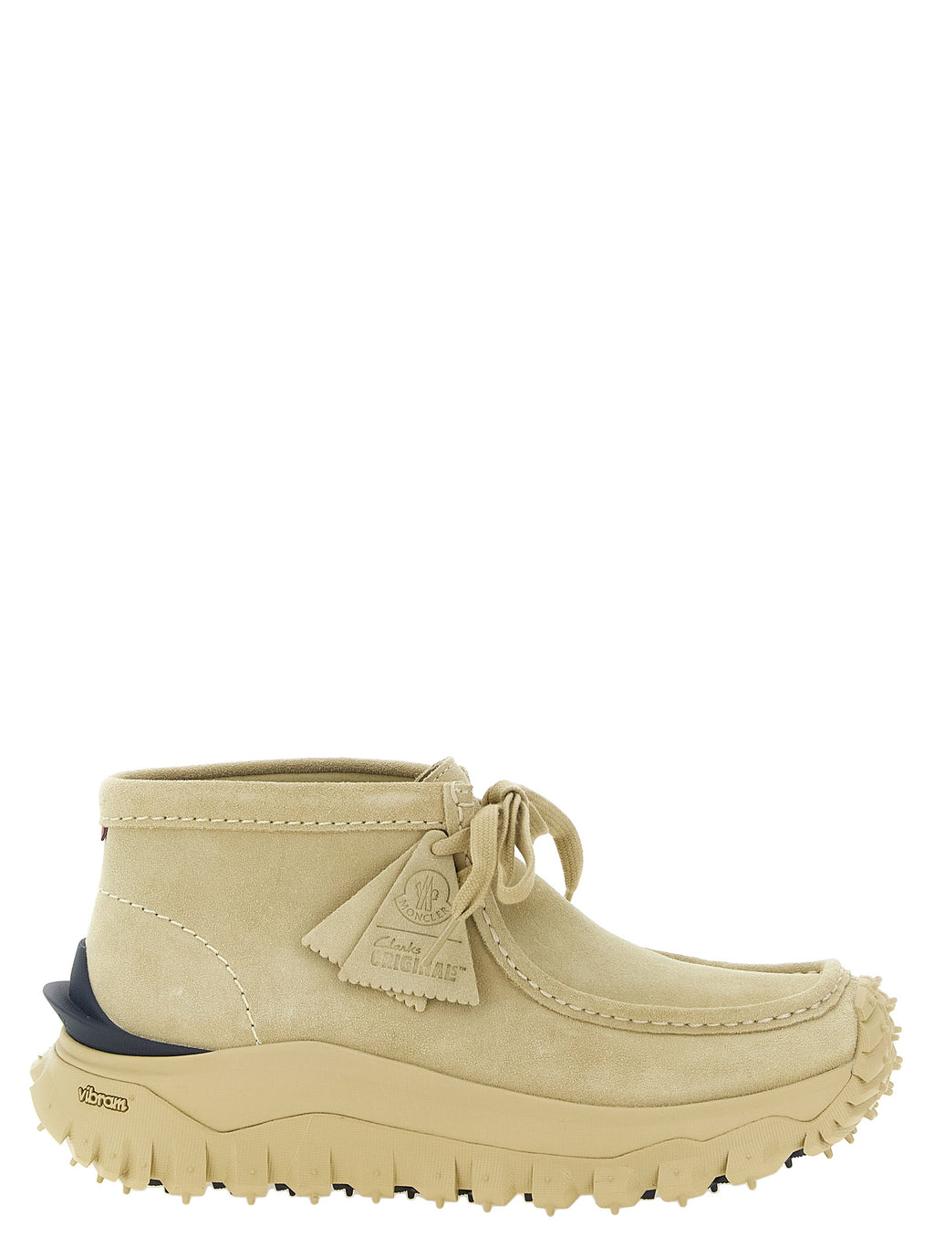 Beige Leather Trailgrip Wallabee Gtx Ankle Boots
