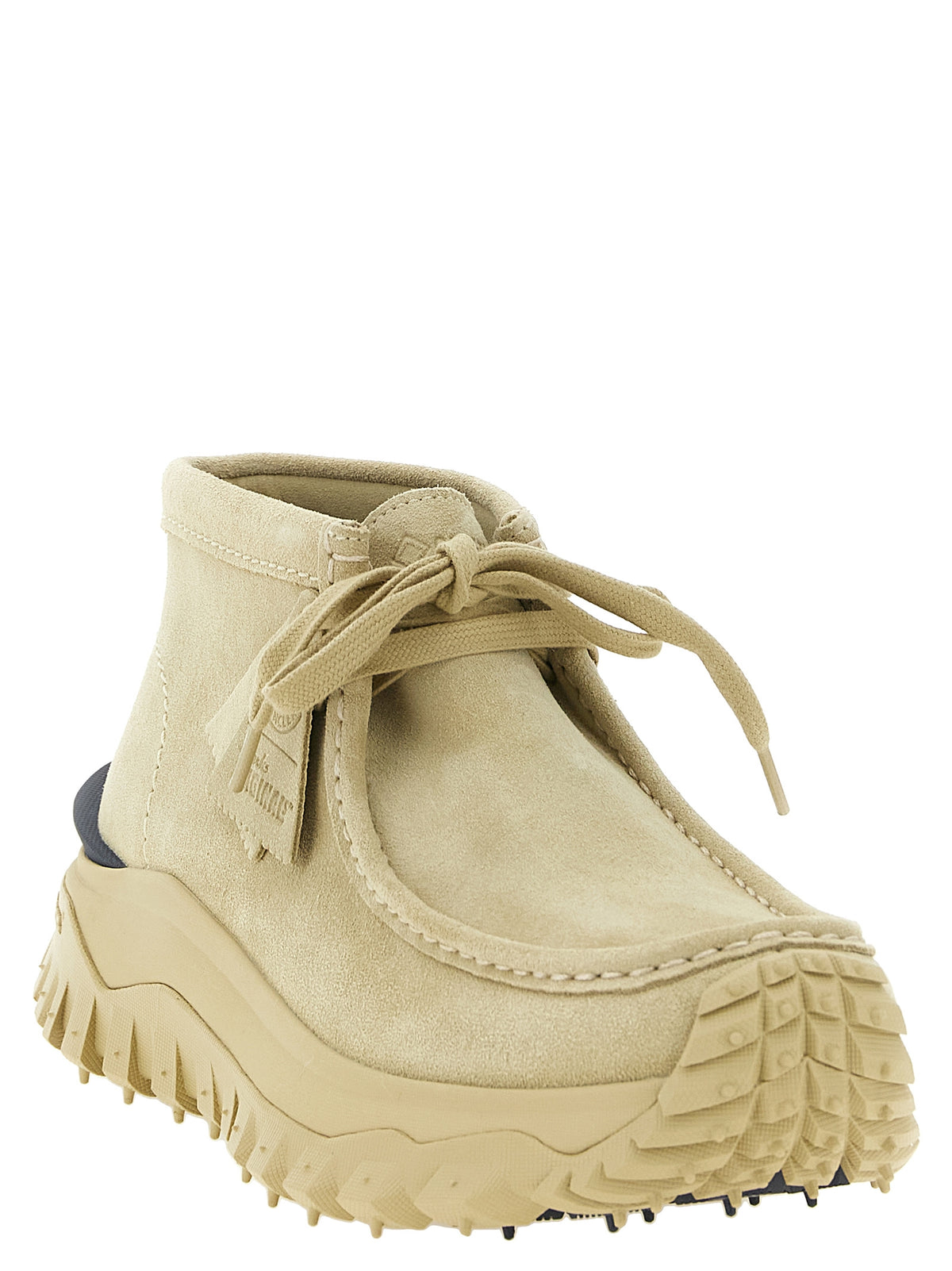 Beige Leather Trailgrip Wallabee Gtx Ankle Boots