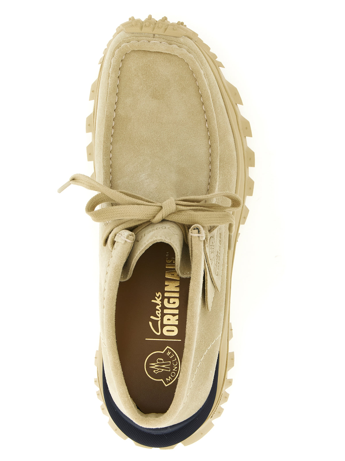 Beige Leather Trailgrip Wallabee Gtx Ankle Boots