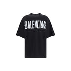 Oversized Black Cotton T-Shirt