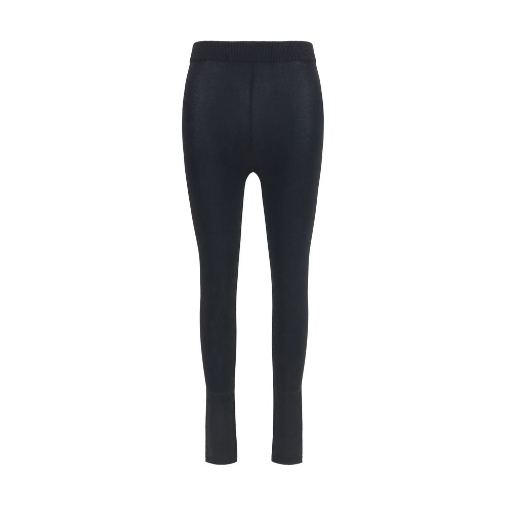 High‑Rise Viscose Slim Leggings