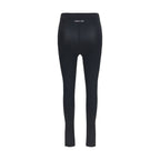 High‑Rise Viscose Slim Leggings