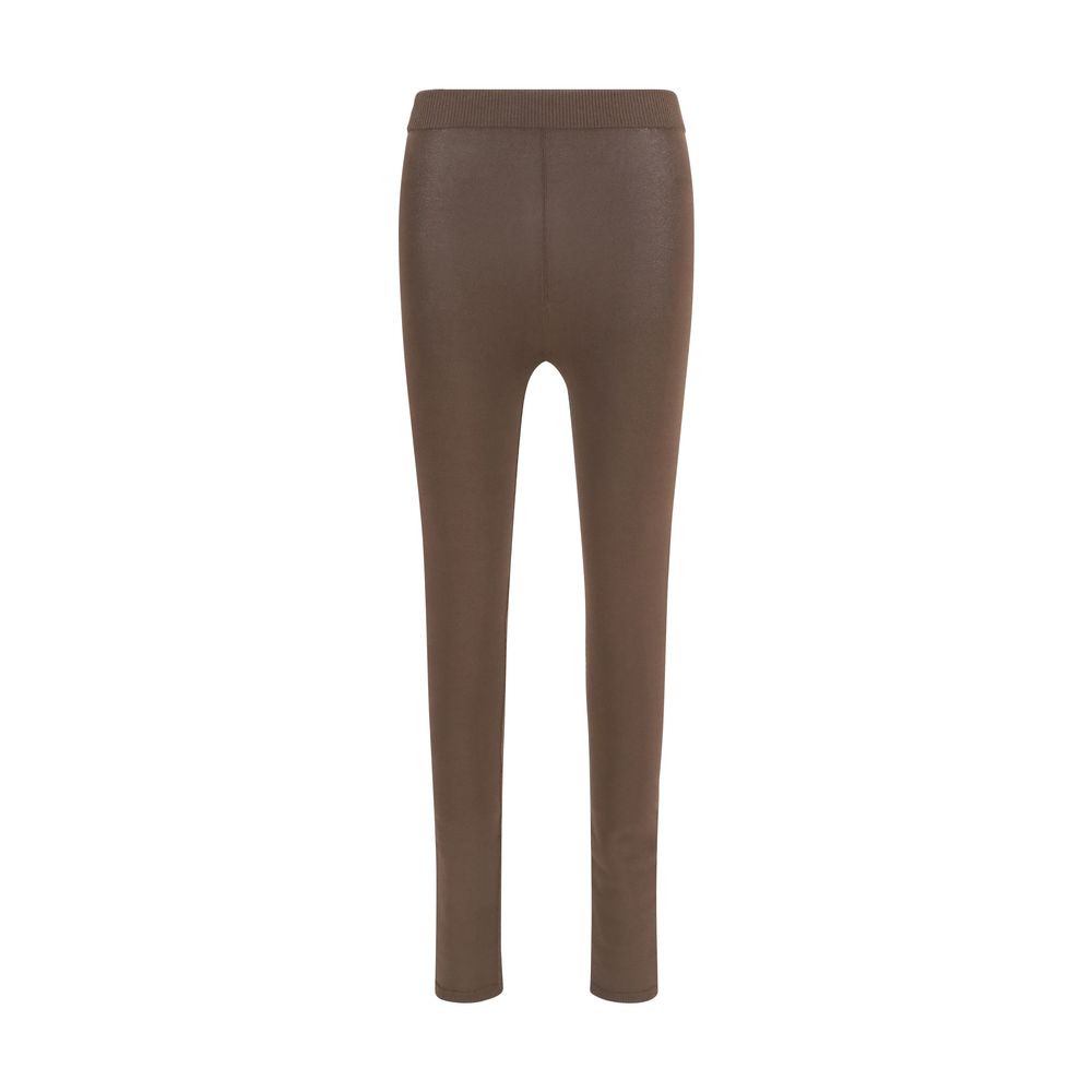 High‑Rise Viscose Slim Leggings