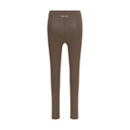 High‑Rise Viscose Slim Leggings
