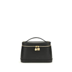 Black Calfskin Le Petit Vanity Handbag