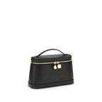 Black Calfskin Le Petit Vanity Handbag