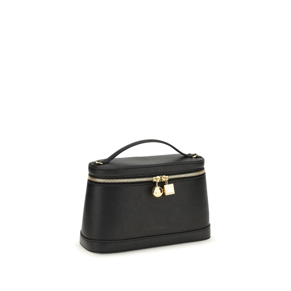 Black Calfskin Le Petit Vanity Handbag
