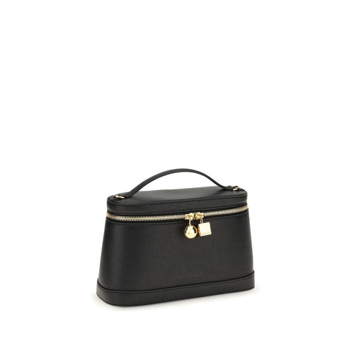 Black Calfskin Le Petit Vanity Handbag