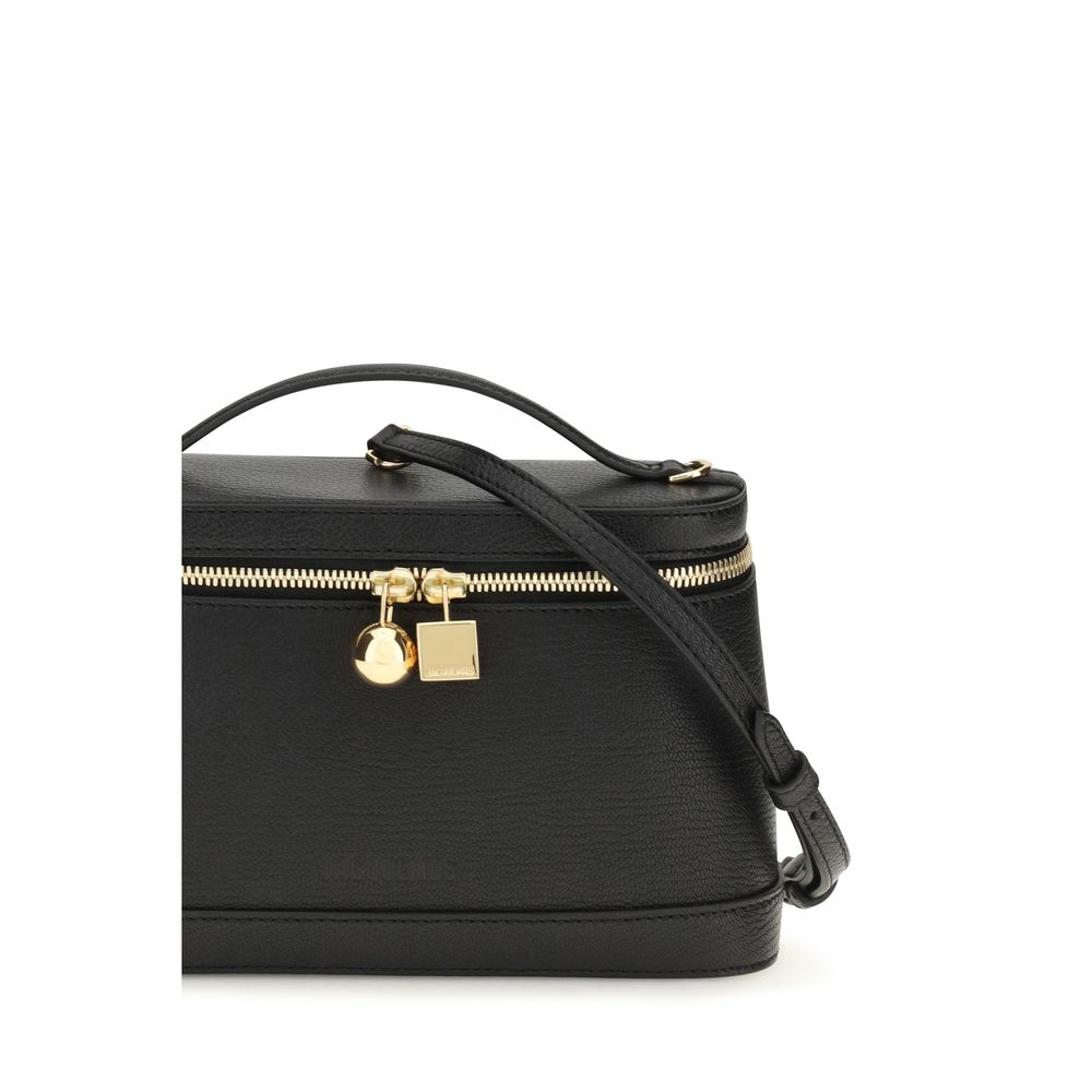 Black Calfskin Le Petit Vanity Handbag