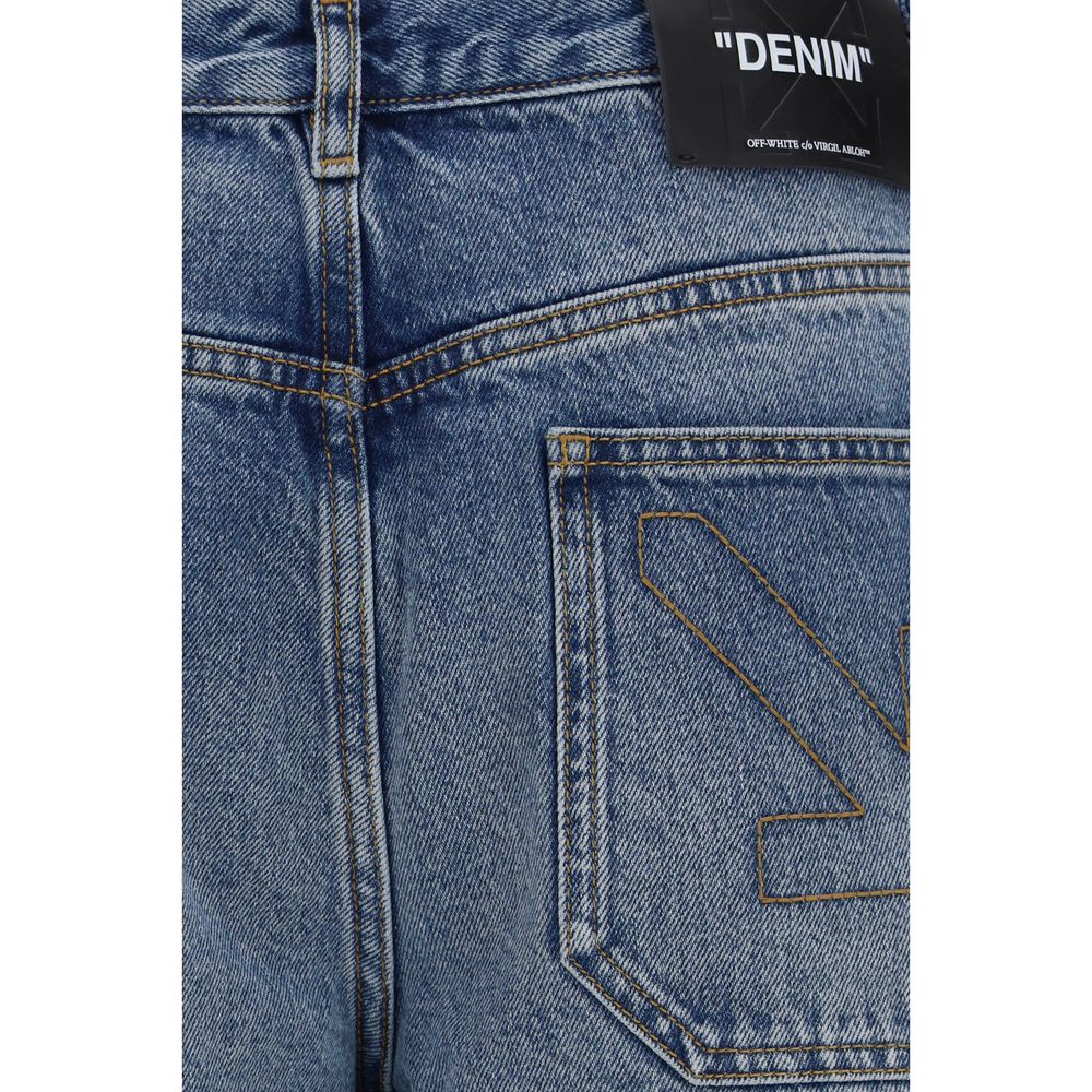 Half Arrow Cotton Jeans