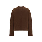 Brown Alpaca Vicugna Pacos Ami De Coeur Sweater