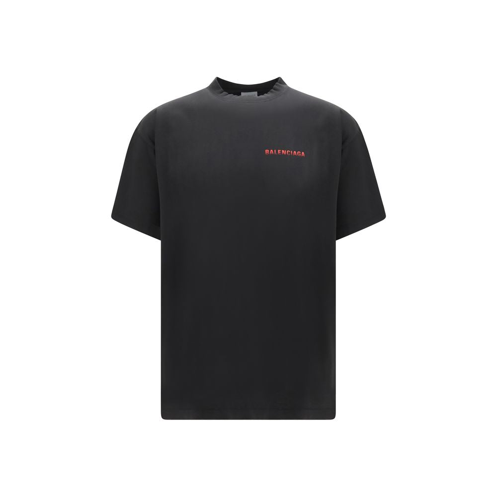 Soft Cotton Logo Crewneck T-Shirt