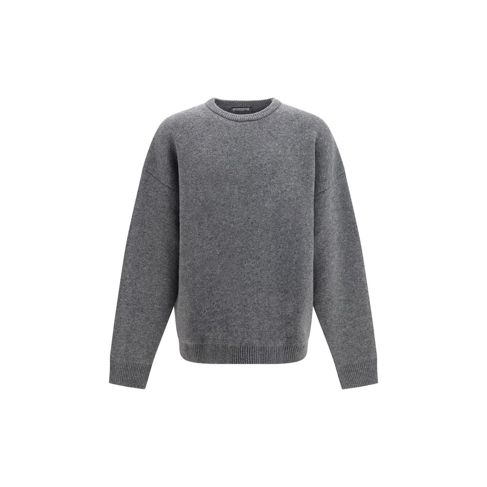 Oversized Merino Wool Crewneck Sweater