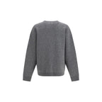 Oversized Merino Wool Crewneck Sweater