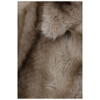 Brown Faux Fur Quantum Jacket