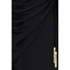 Viscose Draped Jersey Mini Dress