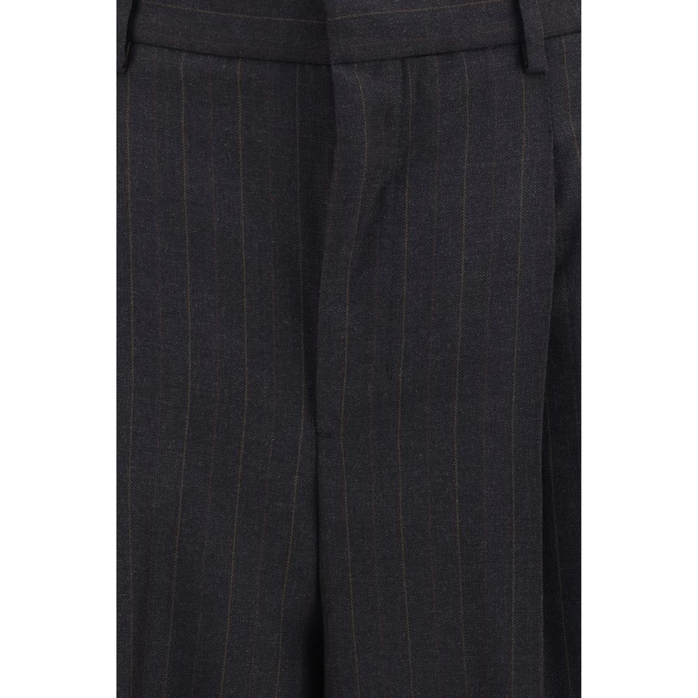 Black Sheep Wool Wide-Leg Dress Pants