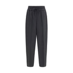 Soft Wool Relaxed Trousers