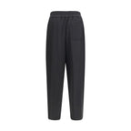 Soft Wool Relaxed Trousers