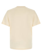 Ivory Cotton Jersey Crewneck T-Shirt