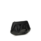 Compact Recycled Leather Clutch