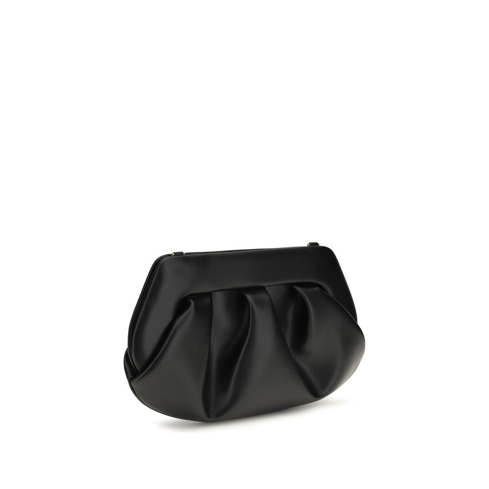 Compact Recycled Leather Clutch