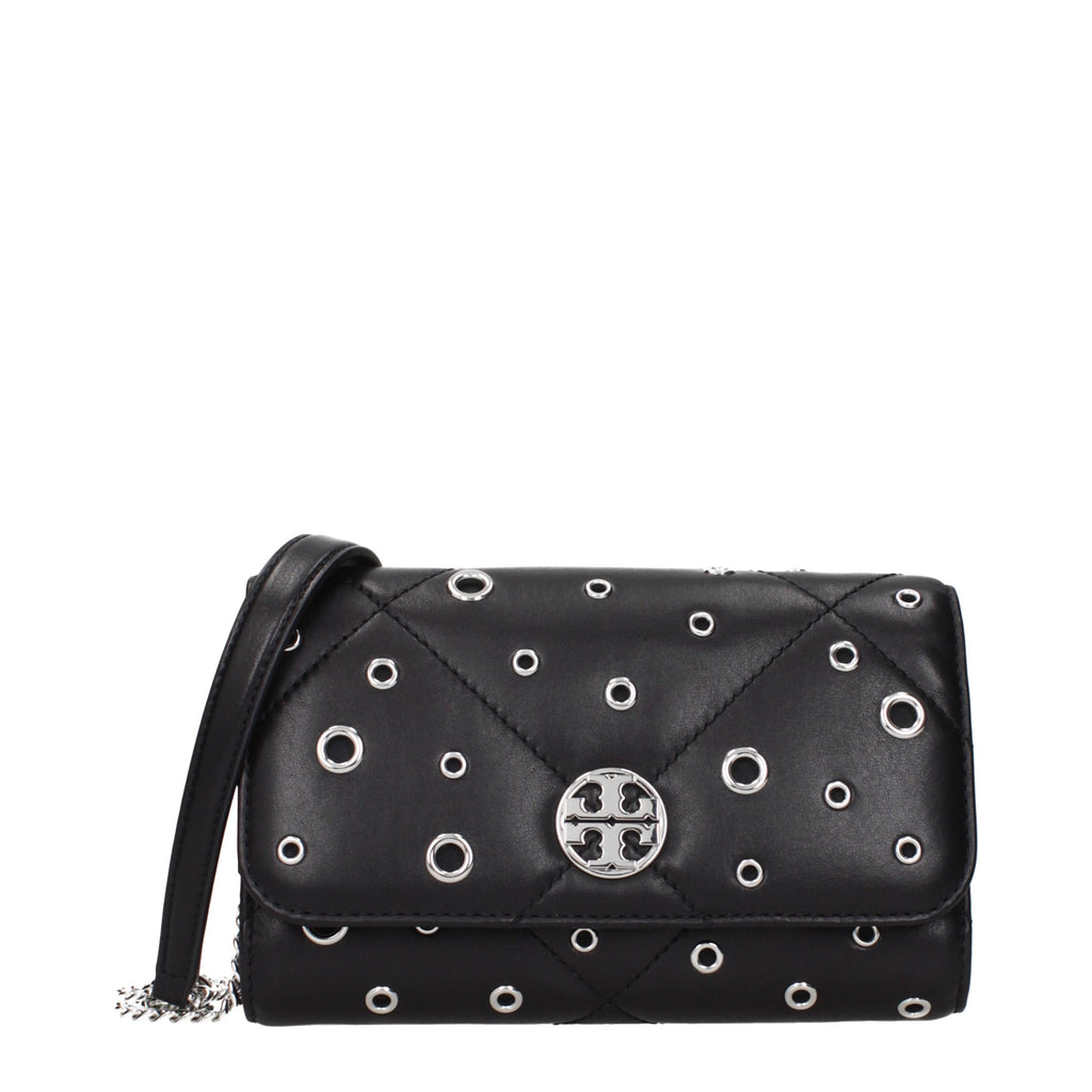 Black Leather Clutch
