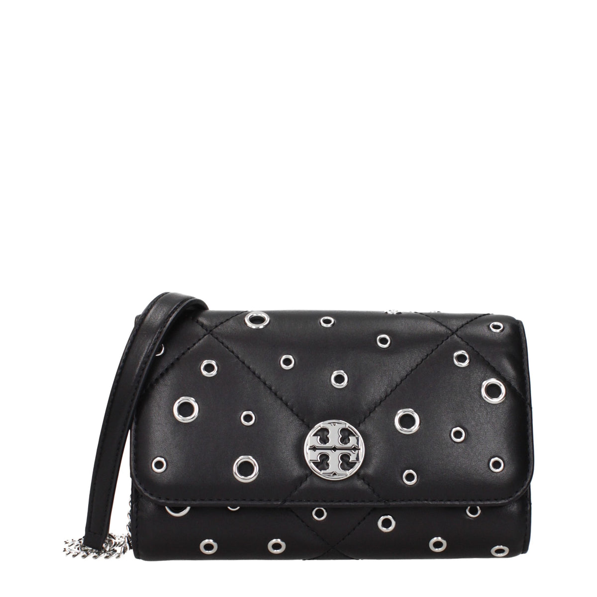 Black Leather Clutch