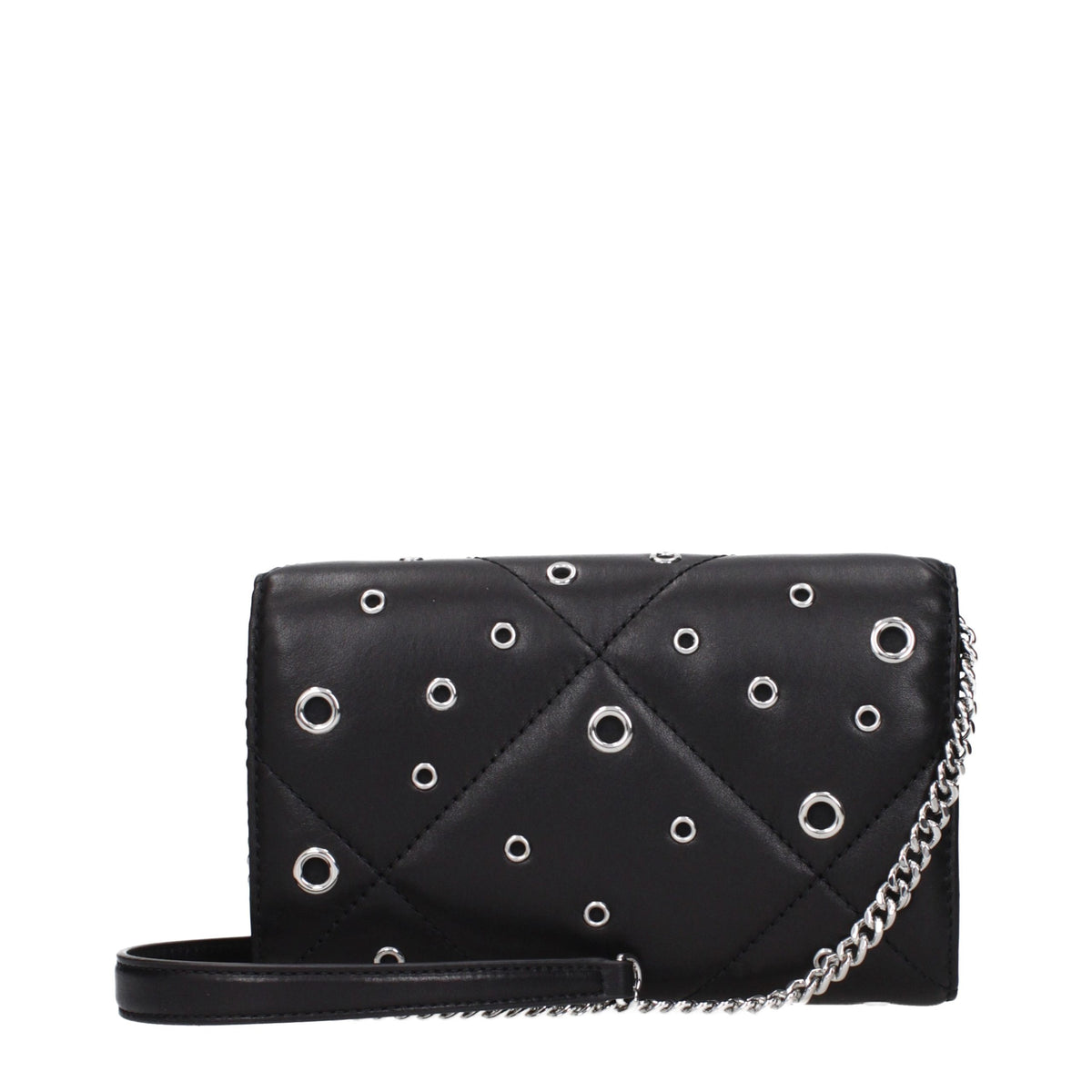 Black Leather Clutch
