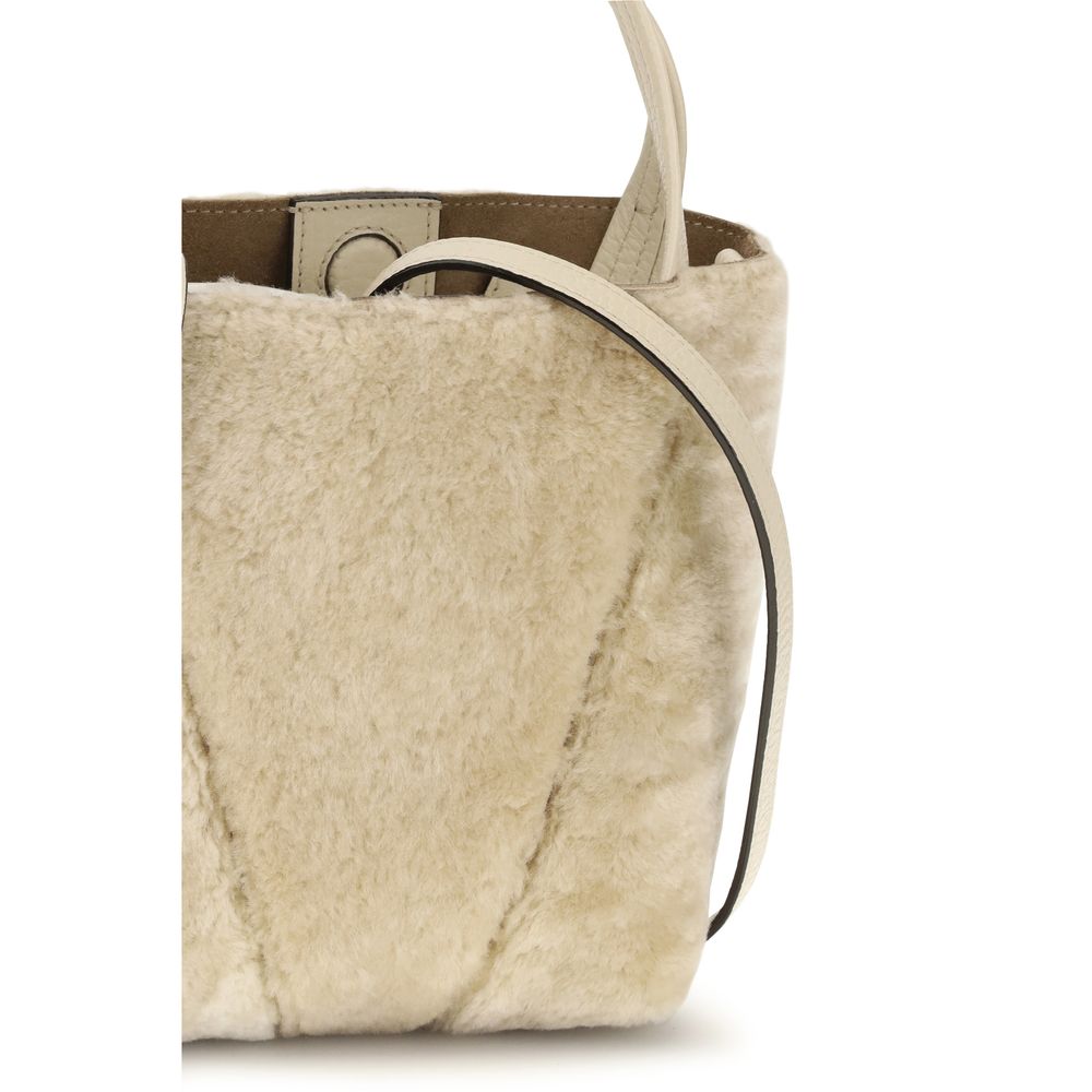 Calfskin Bouclé Bucket Bag