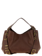 D-One Medium Chestnut Cowhide Hobo Handbag