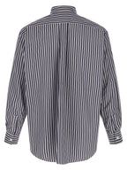 Navy Stripe Cotton Shirt