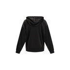 Oversized Corduroy Zip‑Up Hoodie